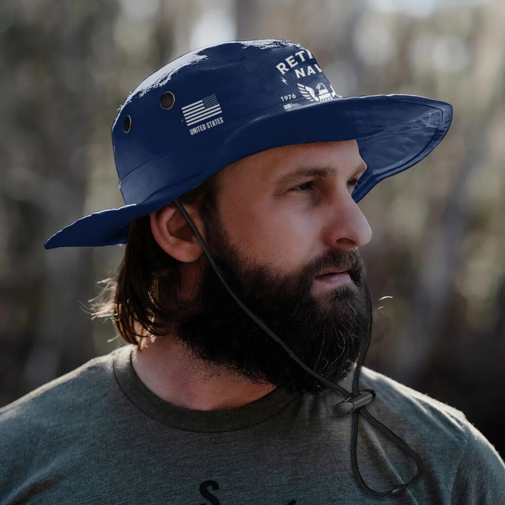 US Navy, E 4 Red - Boonie Hat - Image 2