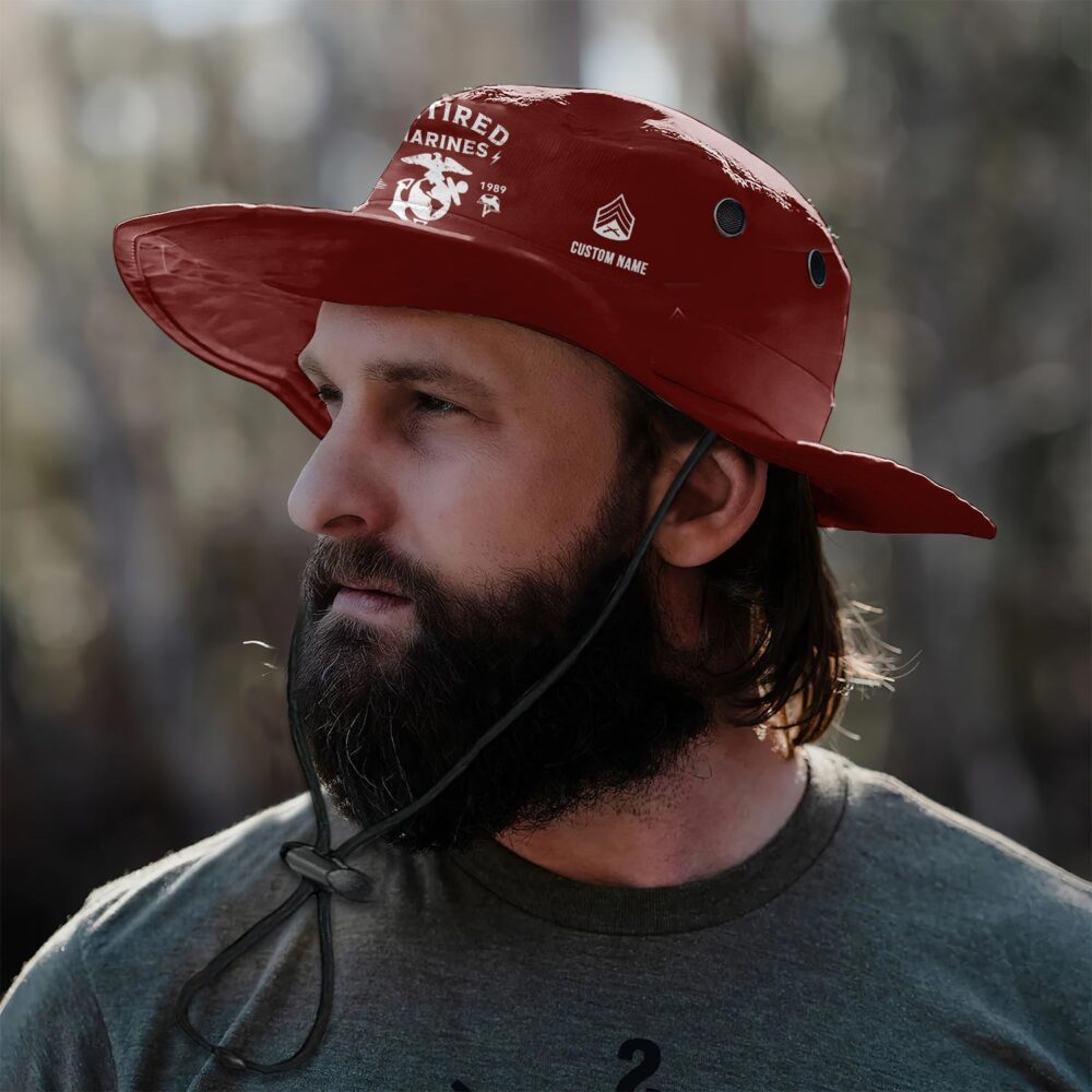 US Marine Corps, Remember - Honor - Respect - Boonie Hat - Image 3