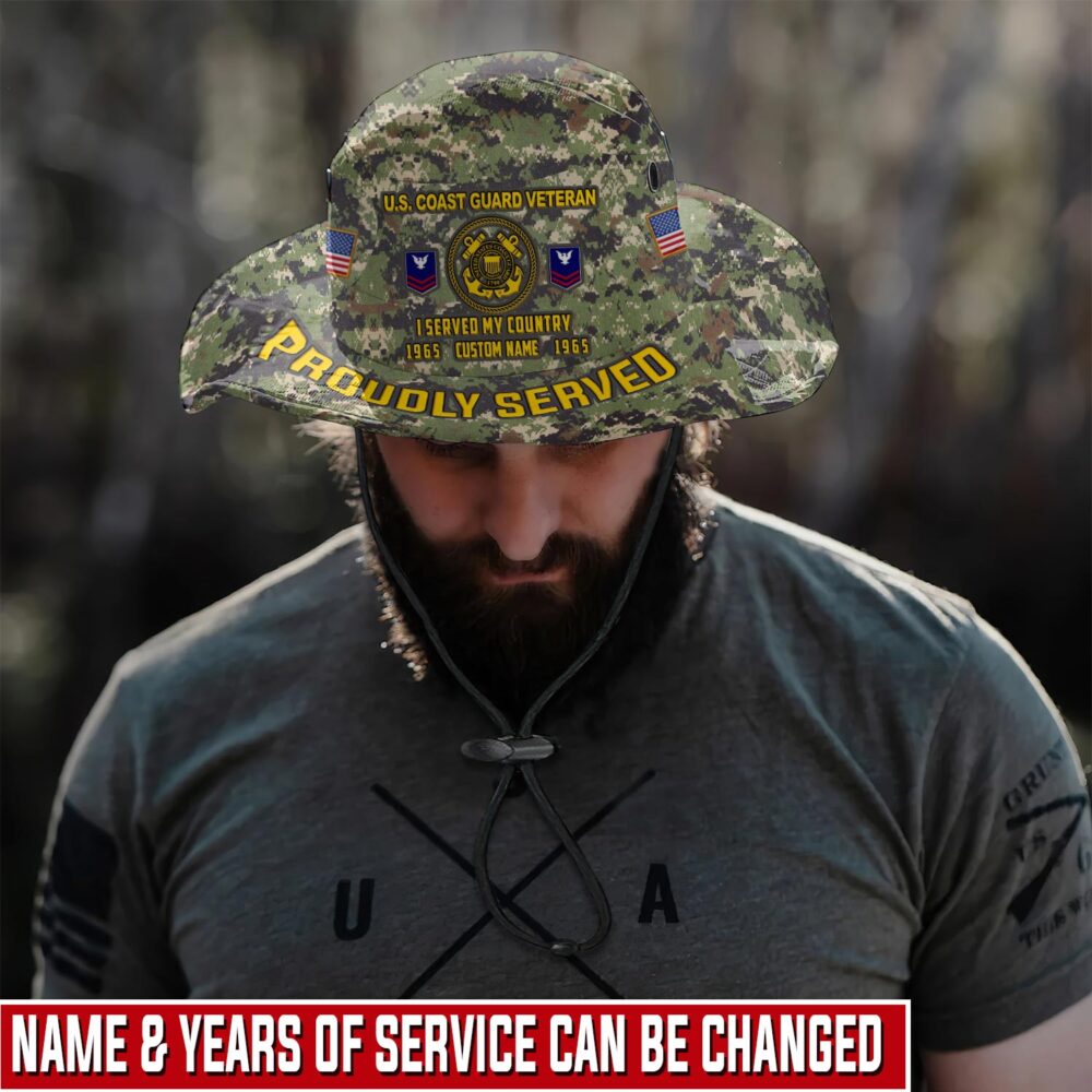 US Coast Guard, E 4 Red - Boonie Hat