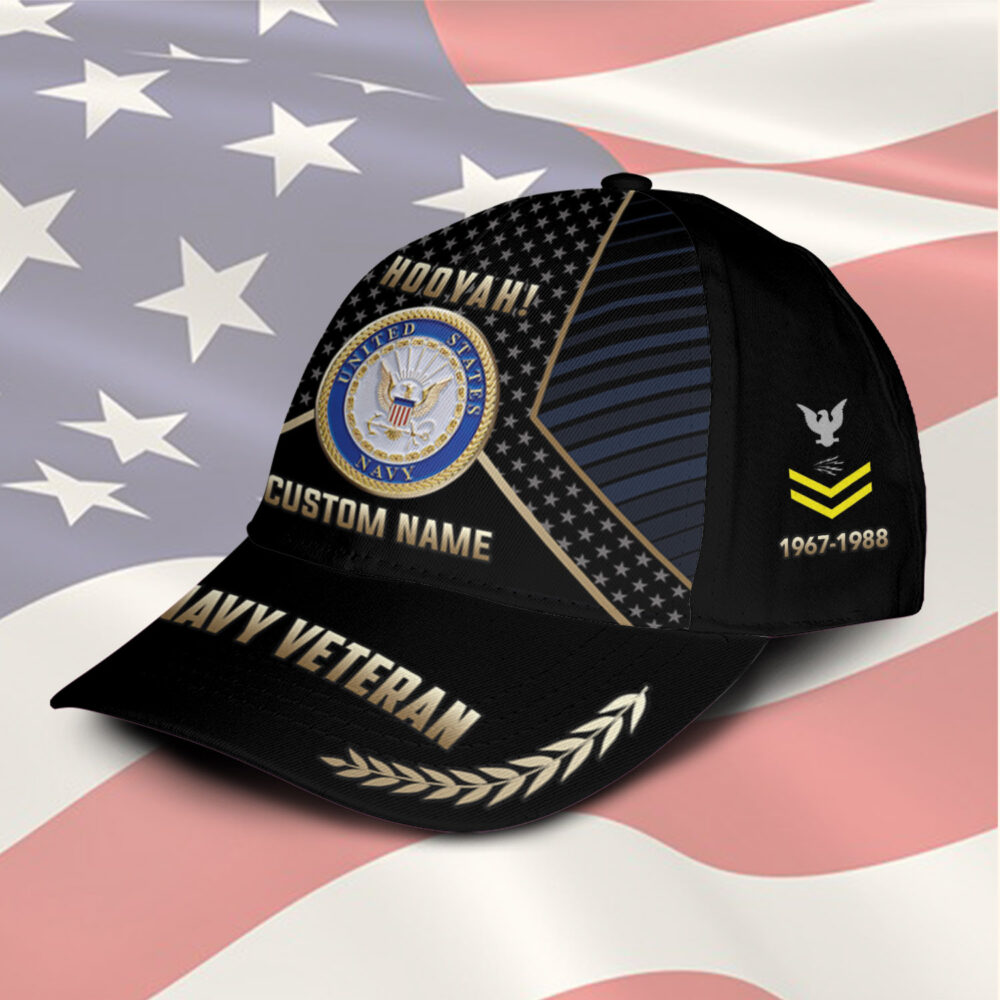 US Navy, E 7 Gold - Classic Cap - Image 2