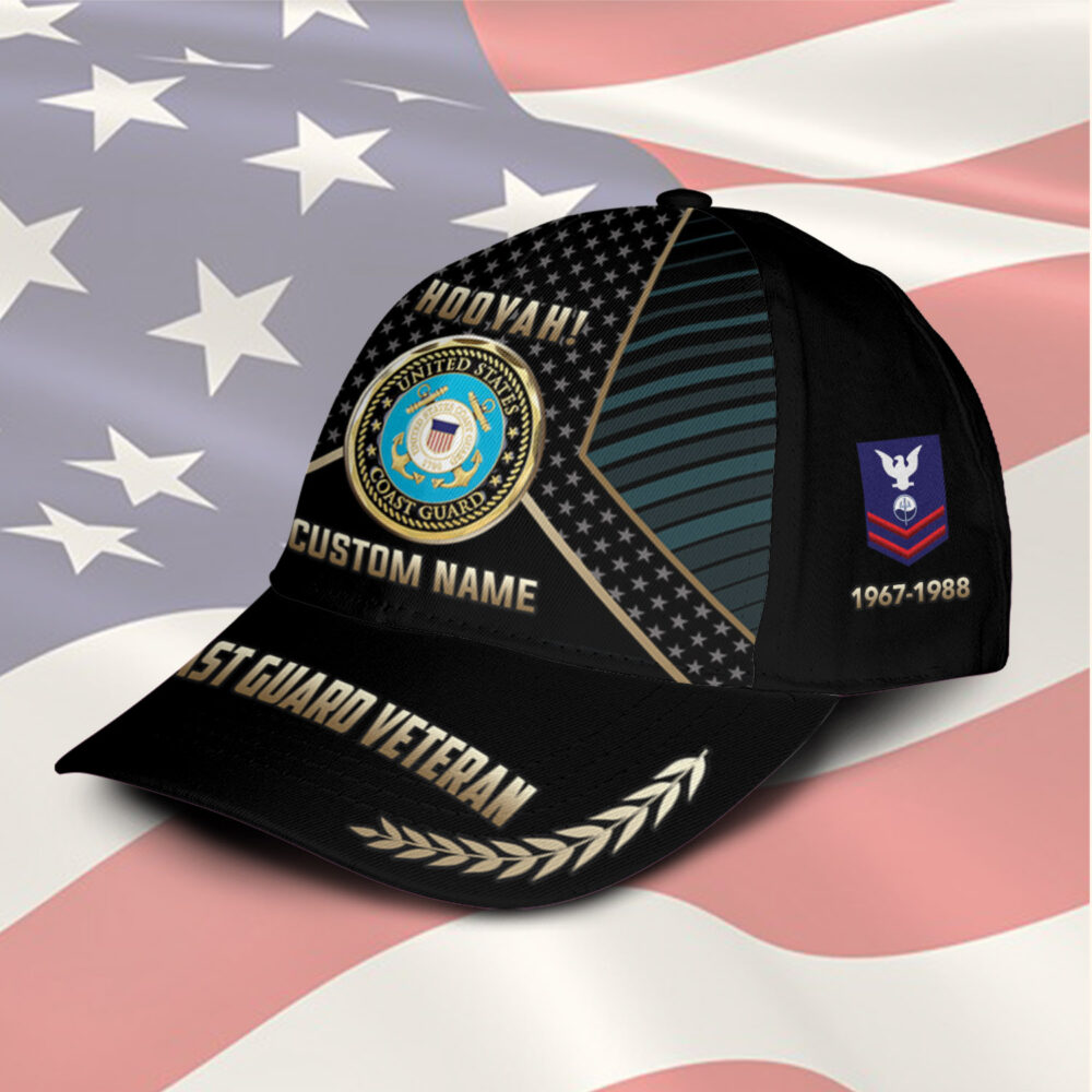US Coast Guard, No One Fights Alone - Classic Cap - Image 2