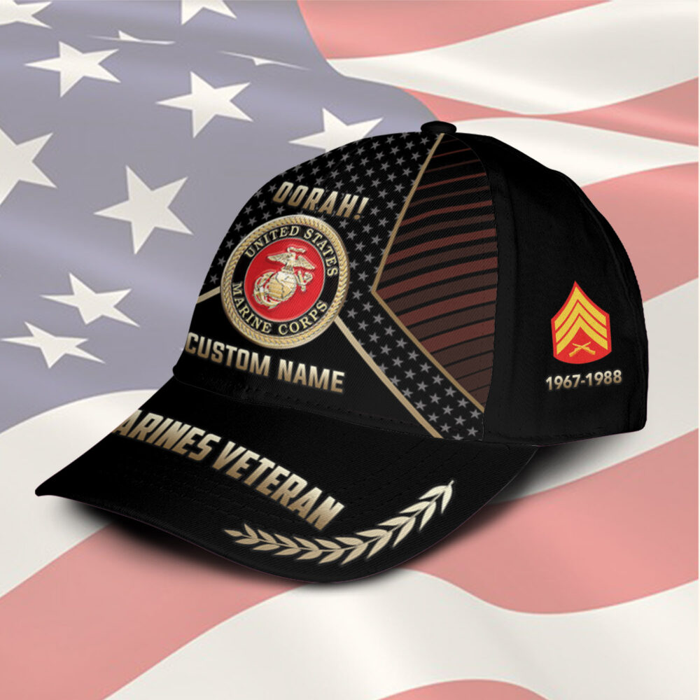 US Marine Corps, E 9 Marines Sergeant Major - Classic Cap - Image 2