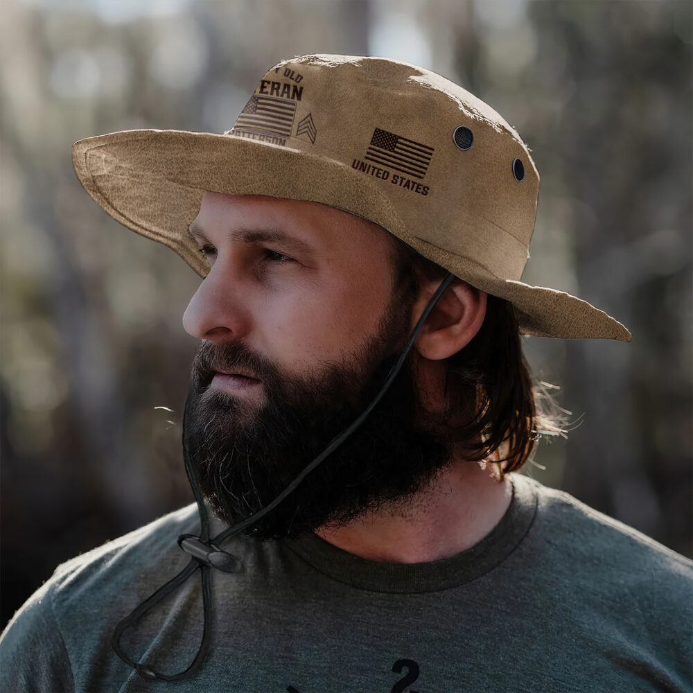 US Army, Land Of The Free, Because Of The Brave - Boonie Hat - Image 3