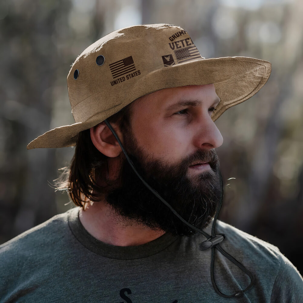 US Coast Guard, Duty, Honor, Country - Boonie Hat - Image 2