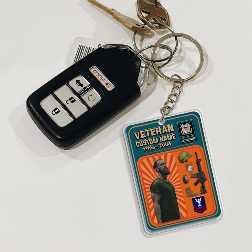 Veteran Action Figure Style Acrylic Keychain - Image 5
