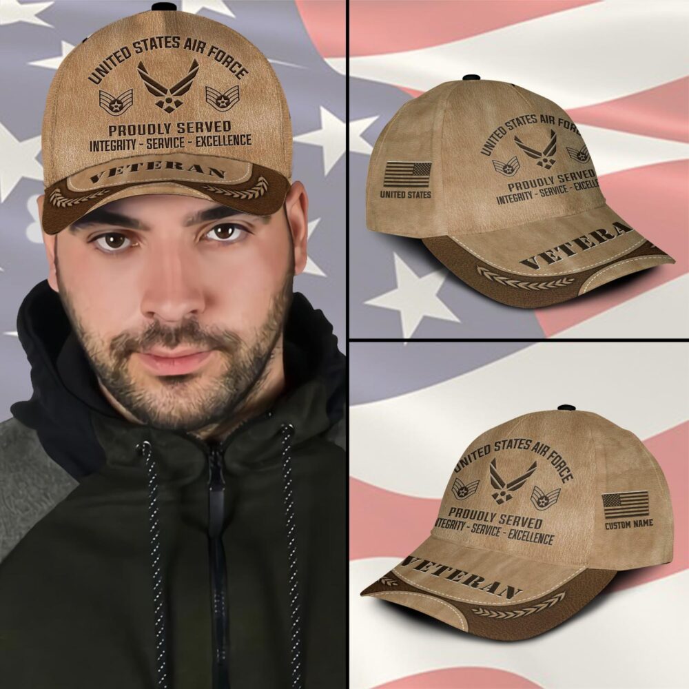 US Air Force, Service Before Self - Classic Cap - Image 3