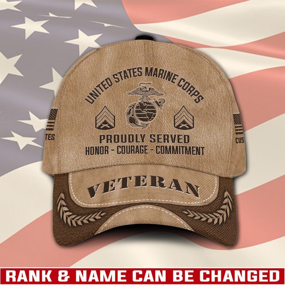 US Marine Corps, E 2 Marines Private First Class - Classic Cap
