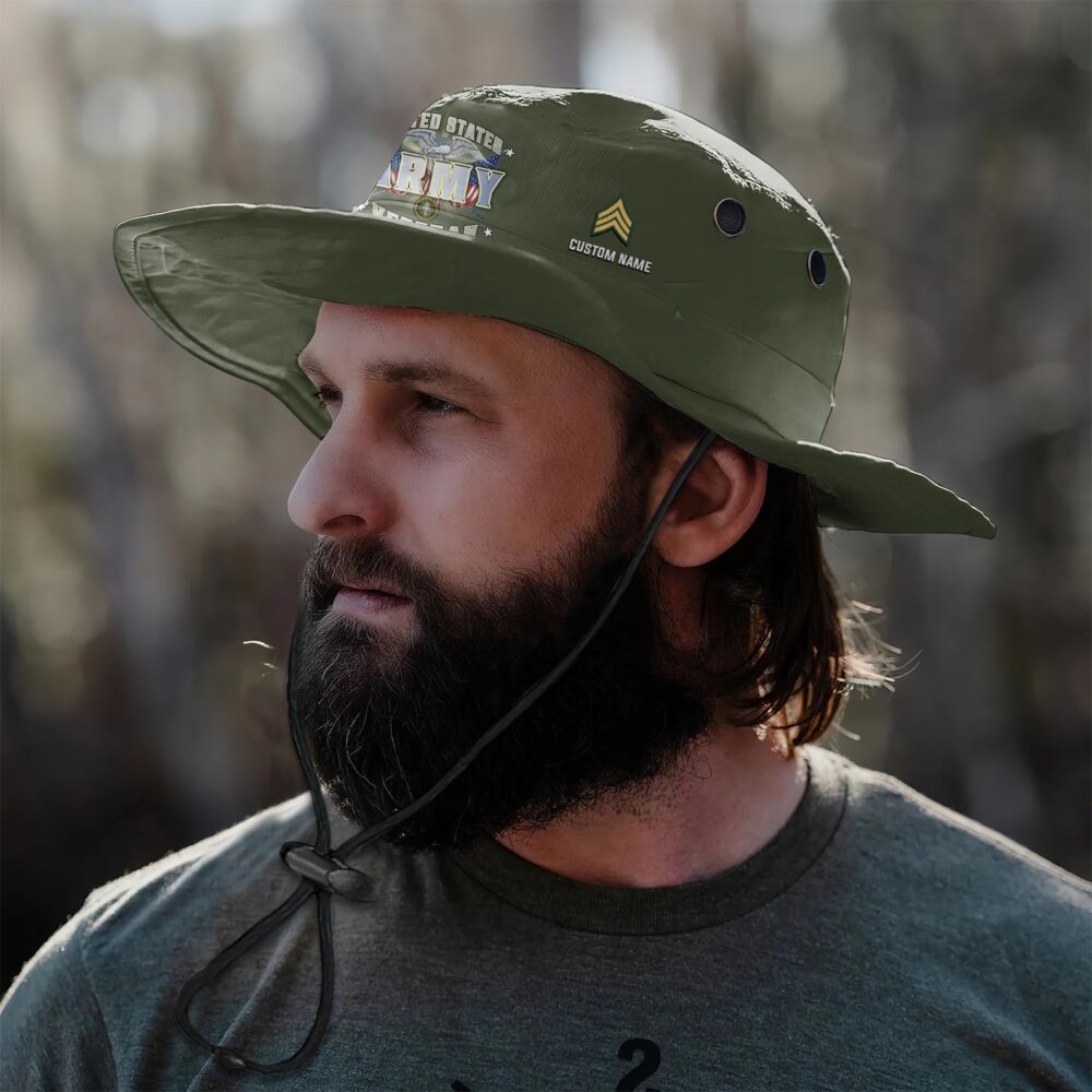 US Army, E 7 Army Sergeant First Class - Boonie Hat - Image 3