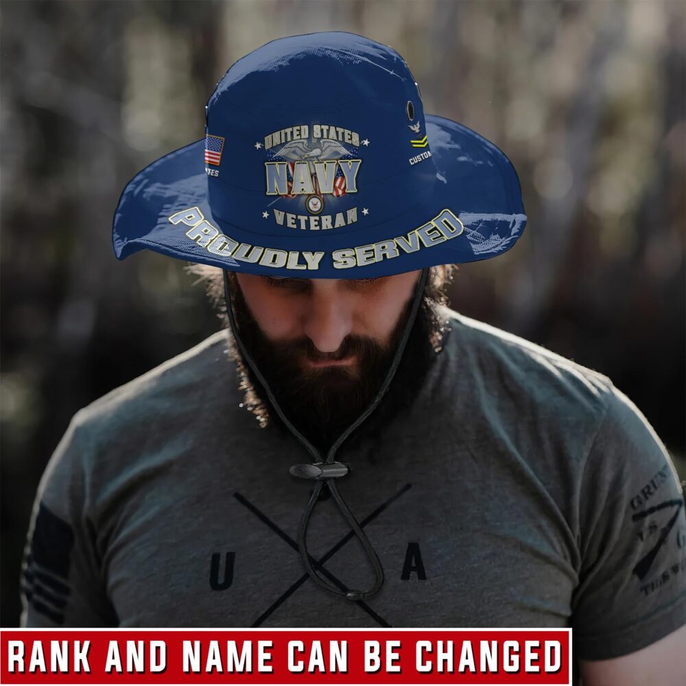 US Navy, E 2 White - Boonie Hat