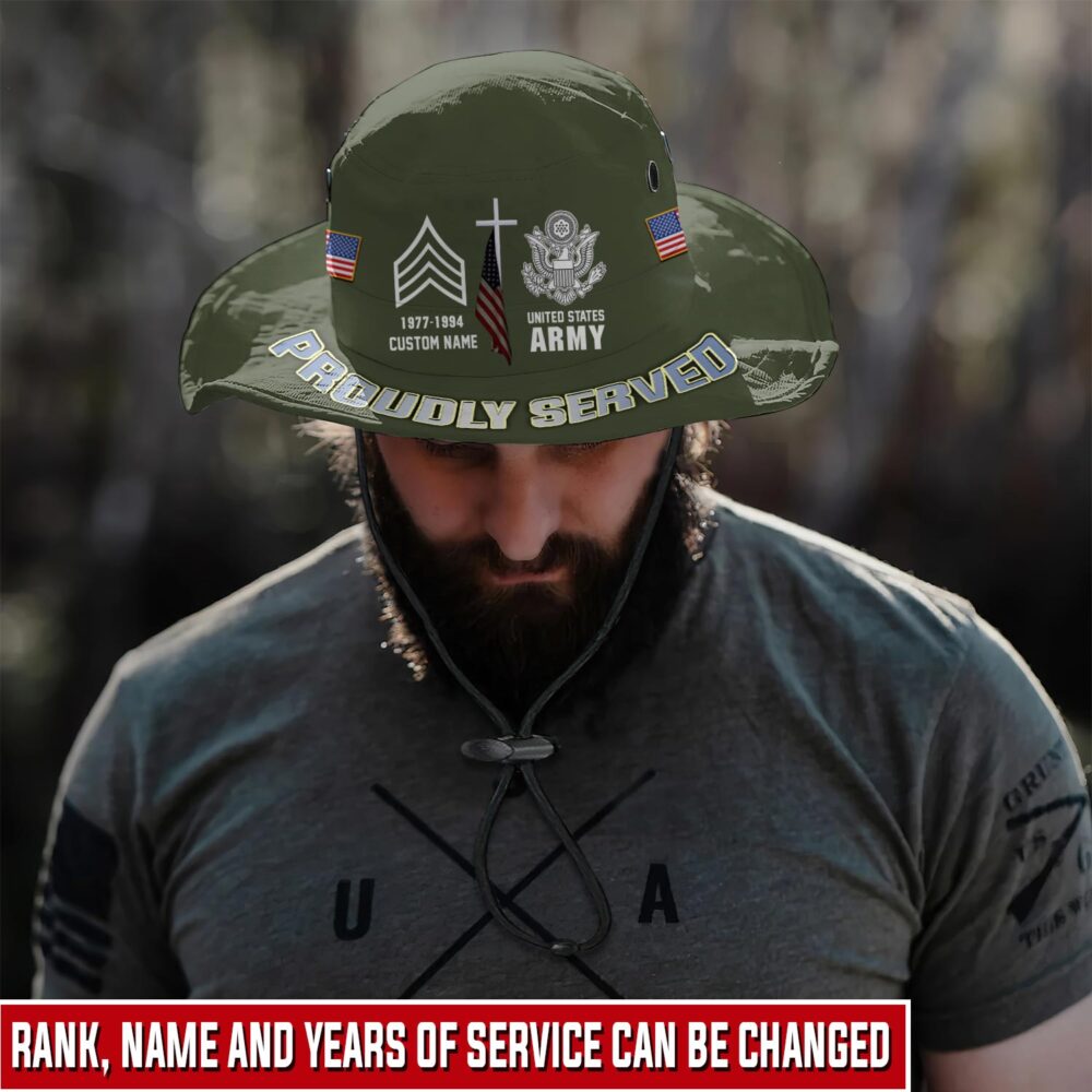 US Army, E 6 Army Staff Sergeant - Boonie Hat