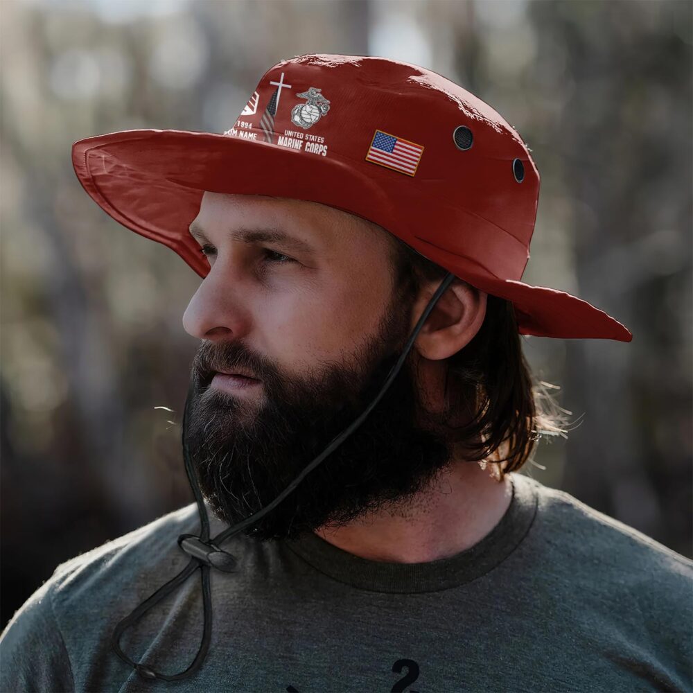 US Marine Corps, E 8 Marines First Sergeant - Boonie Hat - Image 3