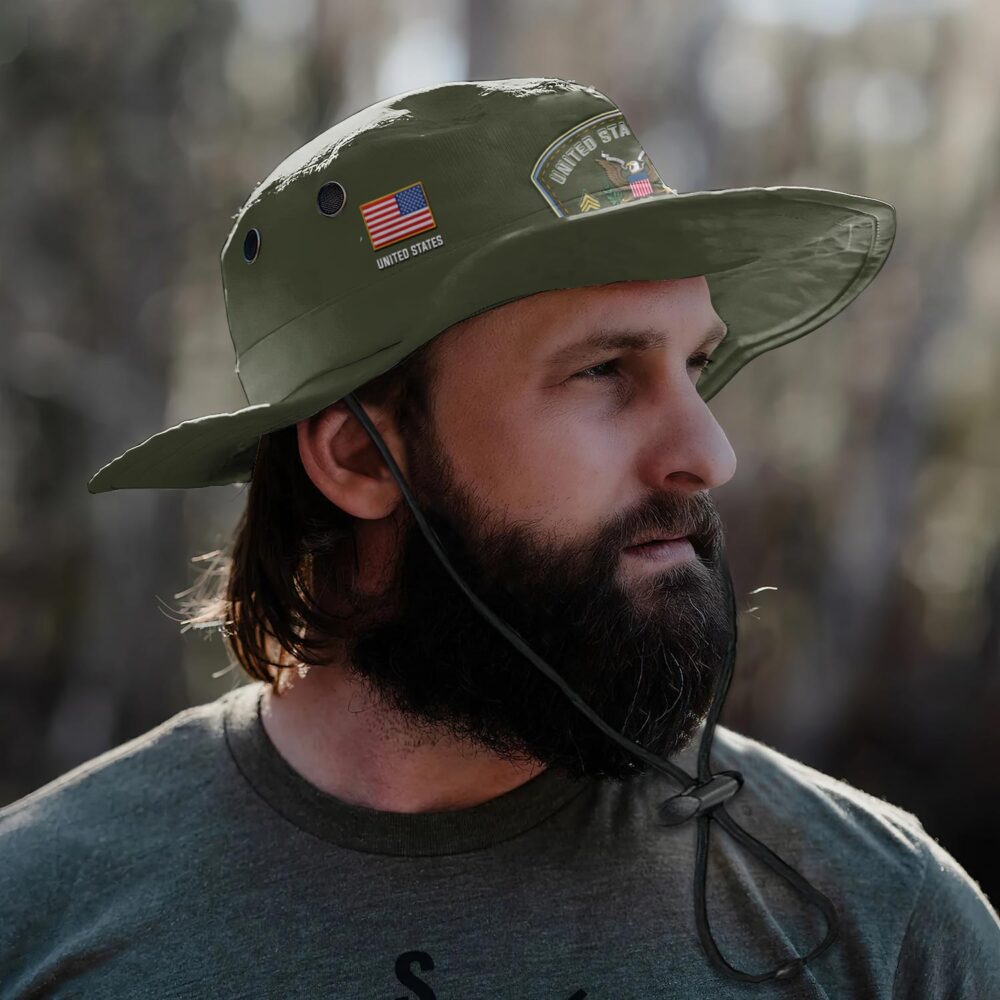 US Army, E 5 Army Specialist - Boonie Hat - Image 2
