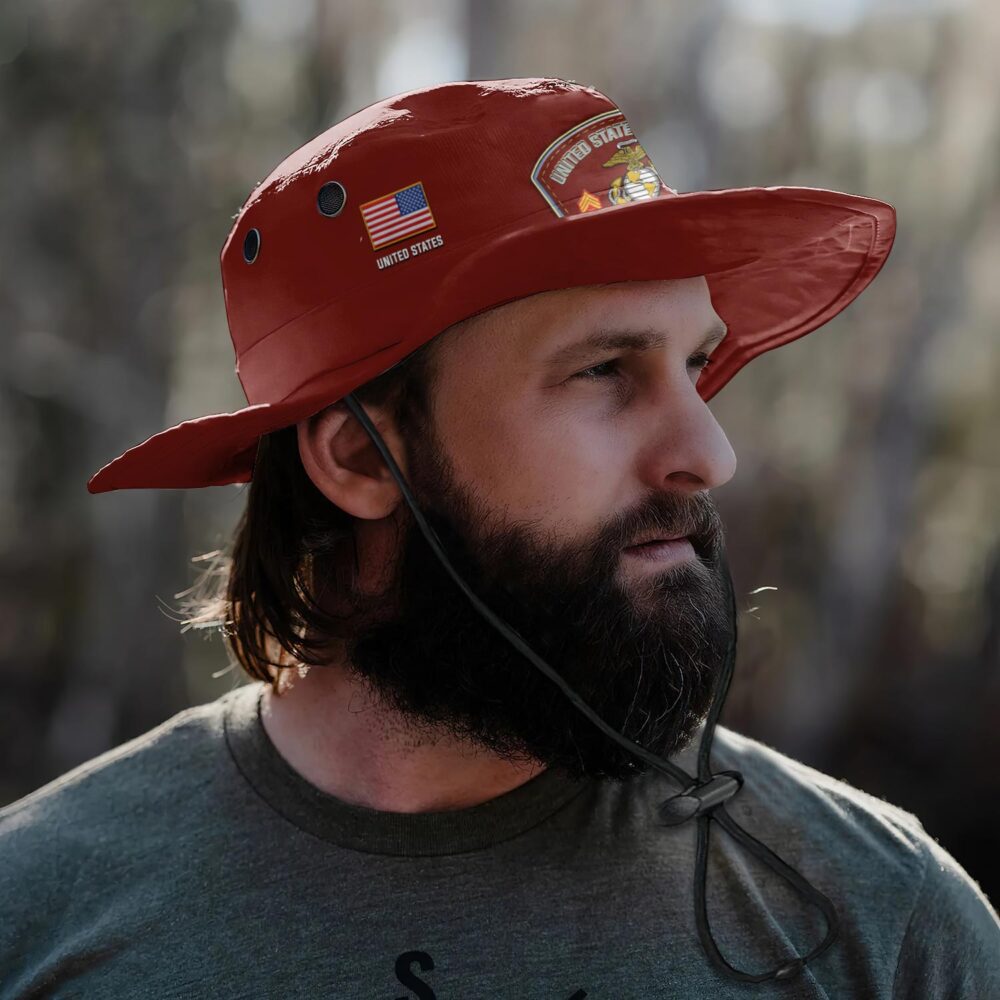 US Marine Corps, No One Fights Alone - Boonie Hat - Image 2
