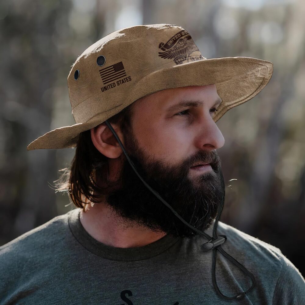 US Navy, Honor, Duty, Service - Boonie Hat - Image 2