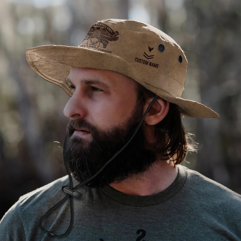 US Navy, Honor, Duty, Service - Boonie Hat - Image 3