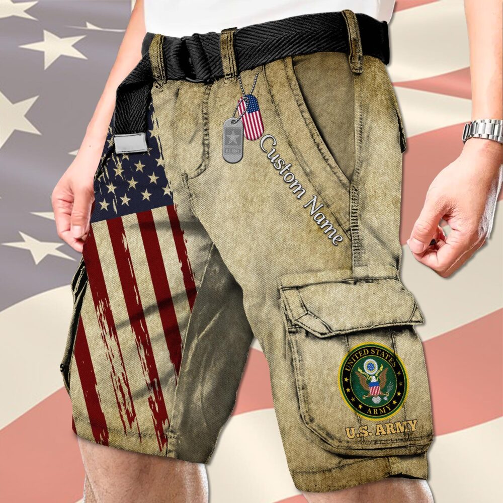 US Army, E 6 Army Specialist - Cargo Shorts (Belt Excluded) - Image 3