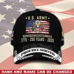 US Army, Honor, Duty, Service - Classic Cap