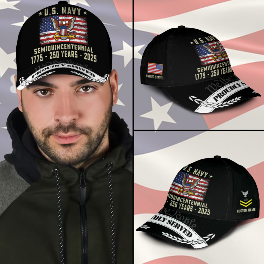 US Navy, Once A Sailor, Always A Sailor - Classic Cap - Image 3