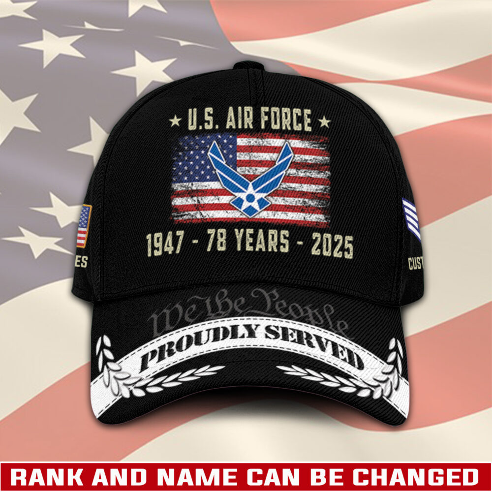 US Air Force, Service Before Self - Classic Cap