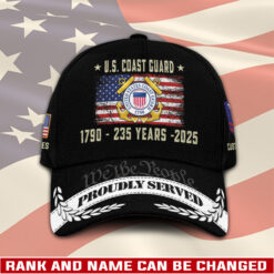 US Coast Guard, E 6 Gold - Classic Cap