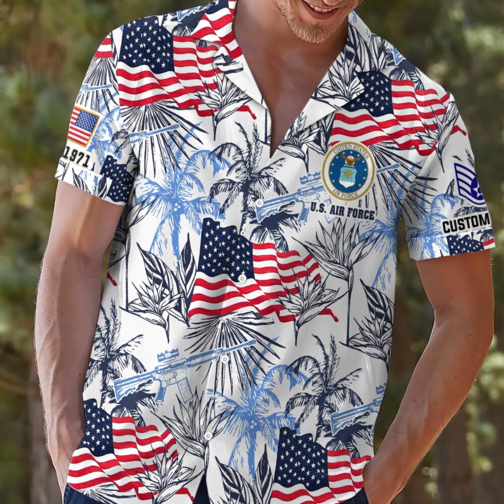 US Air Force , No One Fights Alone - Hawaii Shirt - Image 2