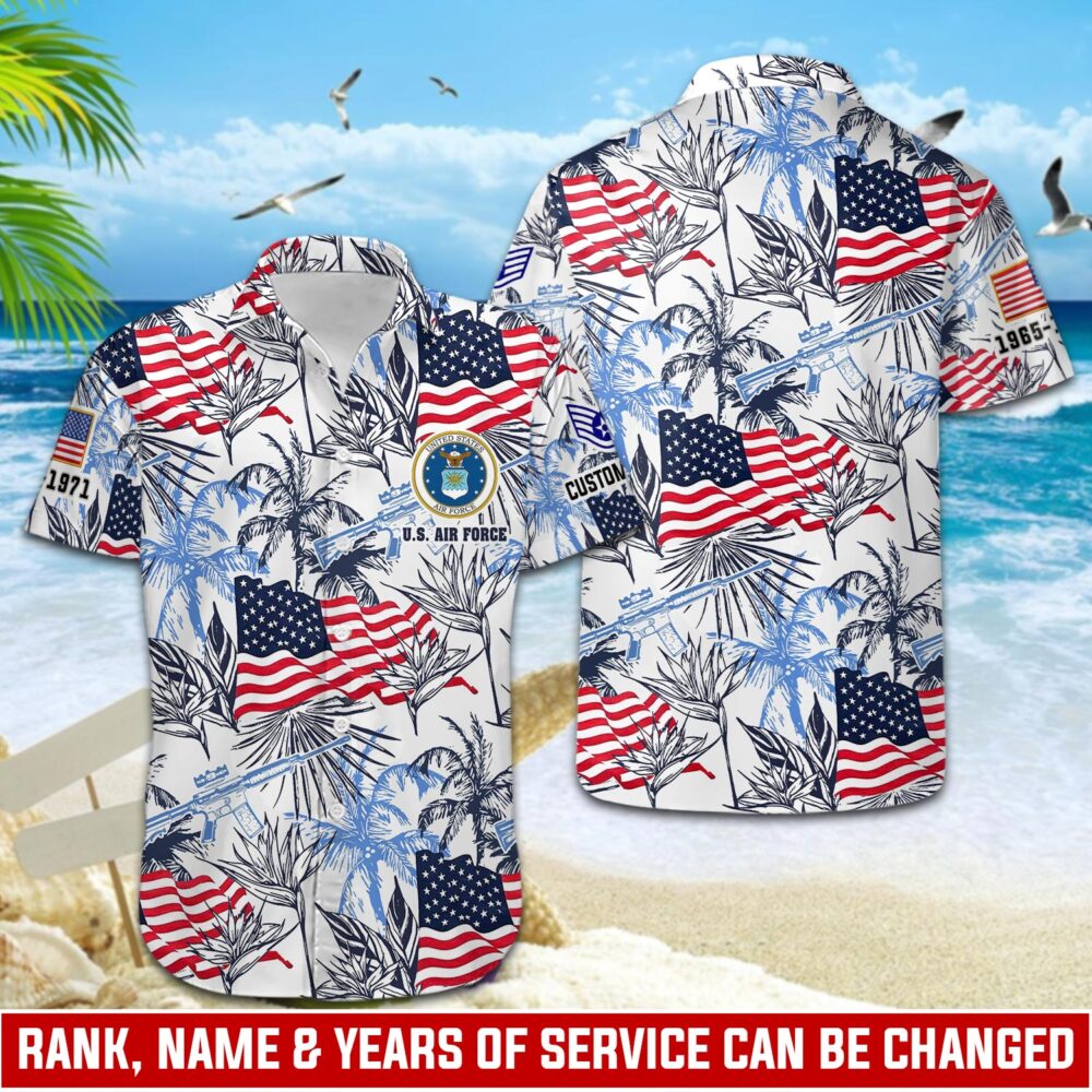 US Air Force , No One Fights Alone - Hawaii Shirt