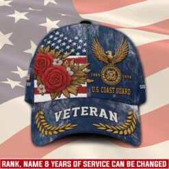 US Coast Guard, E 2 Blue - Embroidered Classic Cap