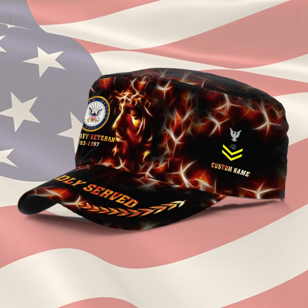 US Navy, Honoring All Who Served - Military Cap - Image 2