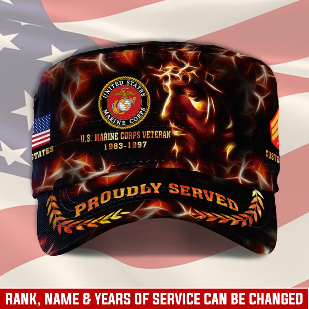US Marine Corps, Honor, Duty, Service - Military Cap
