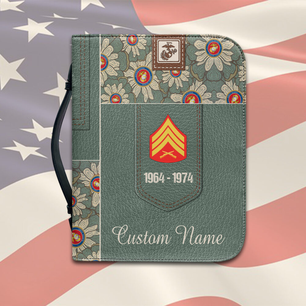 US Marine Corps, All Gave Some, Some Gave All - Bible Cover 2XL - Image 2