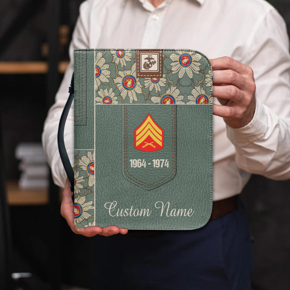 US Marine Corps, All Gave Some, Some Gave All - Bible Cover 2XL - Image 4