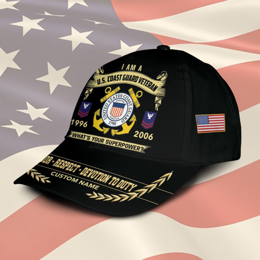 US Coast Guard, Served With Pride - Classic Cap - Image 2