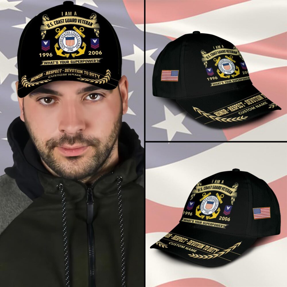 US Coast Guard, Served With Pride - Classic Cap - Image 3
