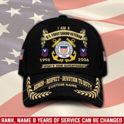 US Coast Guard, Served With Pride - Classic Cap