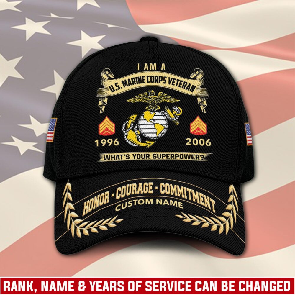 US Marine Corps, O 2 Marines First Lieutenant - Classic Cap