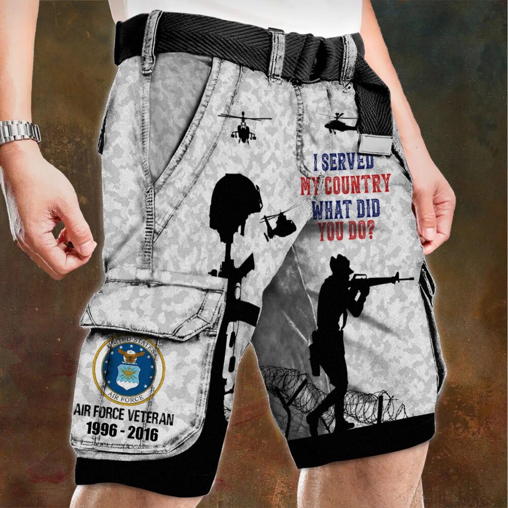 US Air Force , O 4 Air Force Major - Cargo Shorts (Belt Excluded) - Image 4