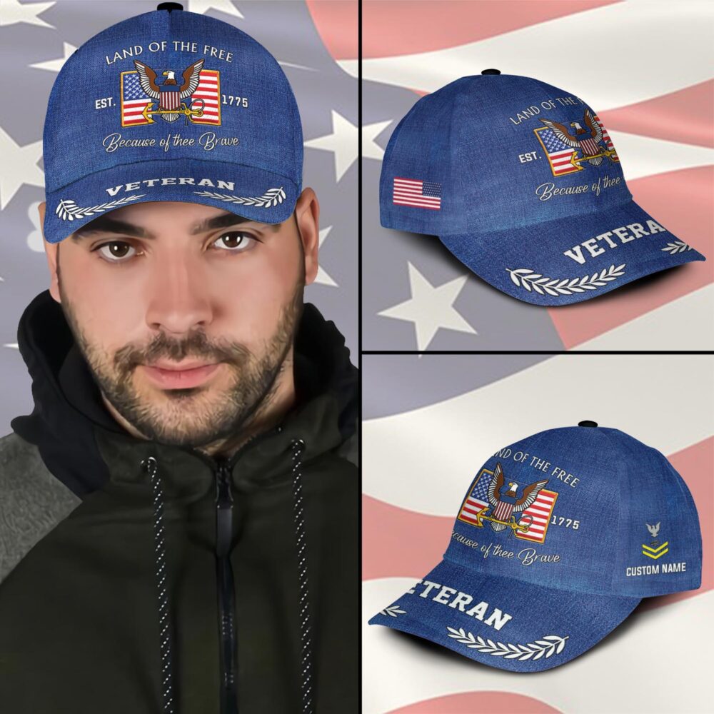 US Navy, No One Gets Left Behind - Classic Cap - Image 3