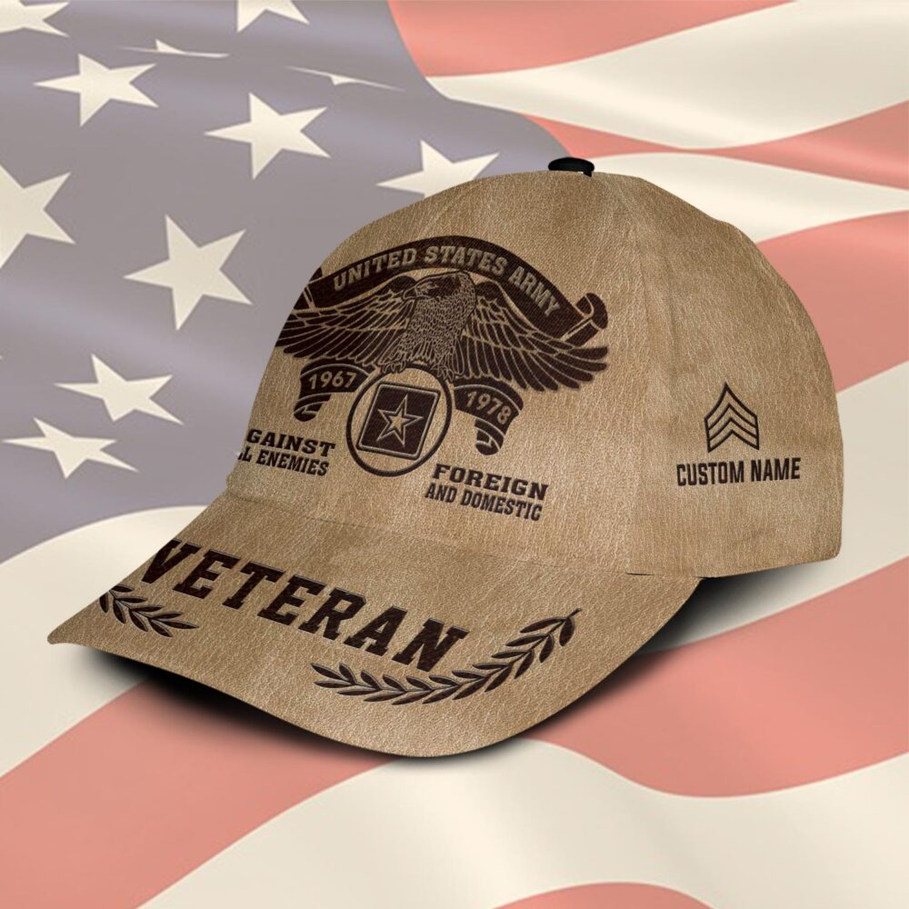 US Army, E 7 Army Sergeant First Class - Classic Cap - Image 2