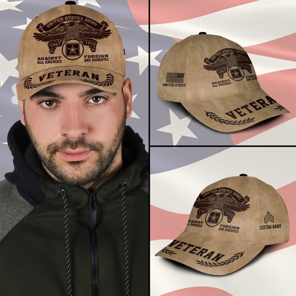 US Army, E 7 Army Sergeant First Class - Classic Cap - Image 3