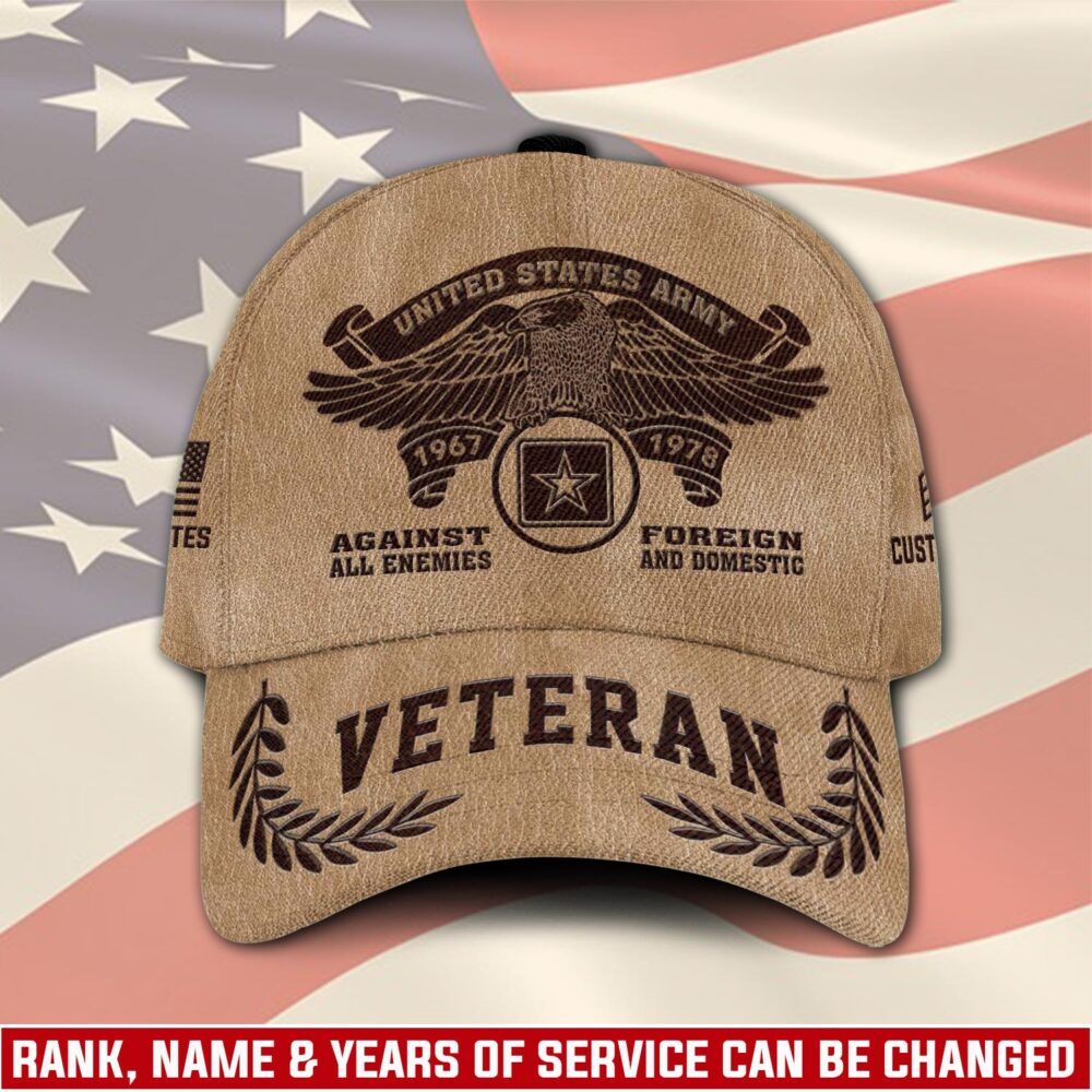 US Army, E 7 Army Sergeant First Class - Classic Cap