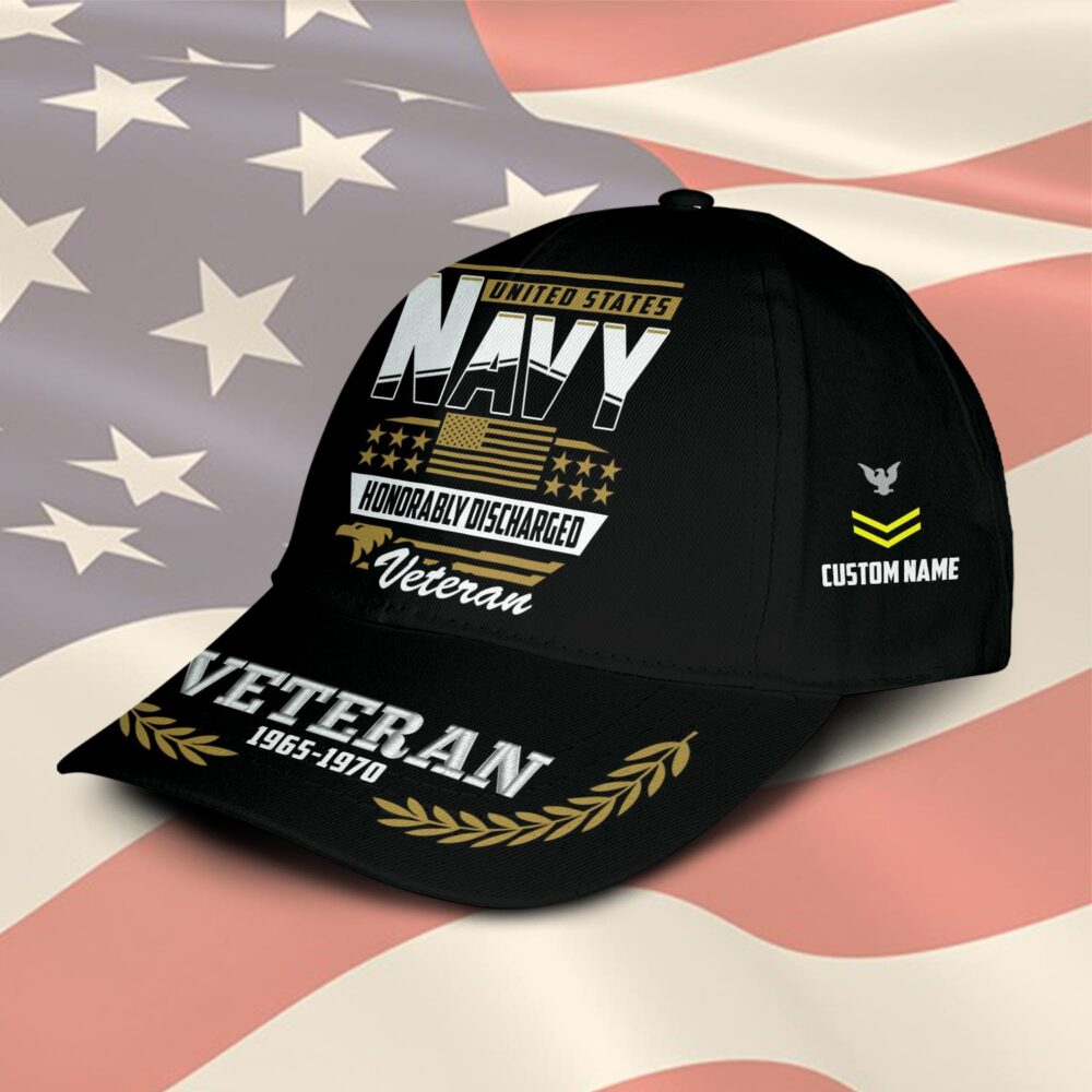 US Navy, Anchors Aweigh - Classic Cap - Image 2