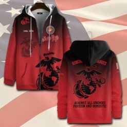 US Marine Corps, W 3 Marines Chief Warrant Officer 3 - Zip Hoodie