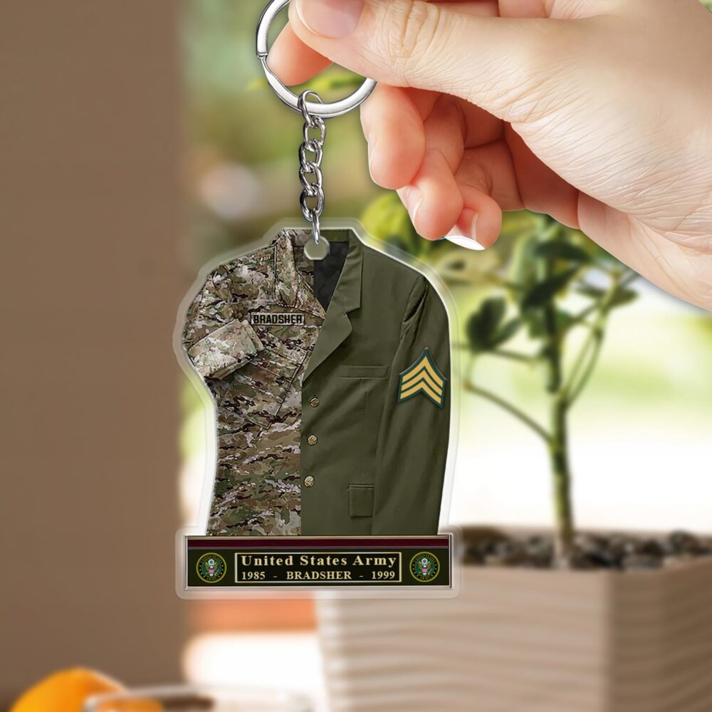 US Army - Acrylic Keychain - Image 2