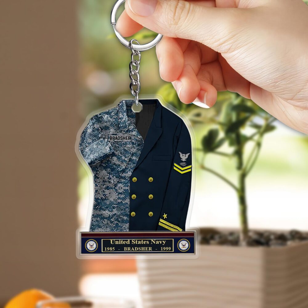 US Navy - Acrylic Keychain - Image 2