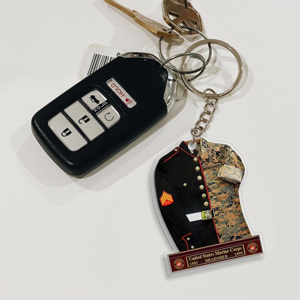 US Marine Corps - Acrylic Keychain - Image 3