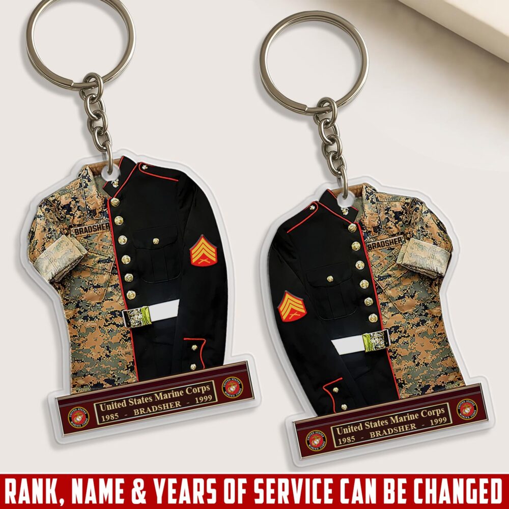 US Marine Corps - Acrylic Keychain