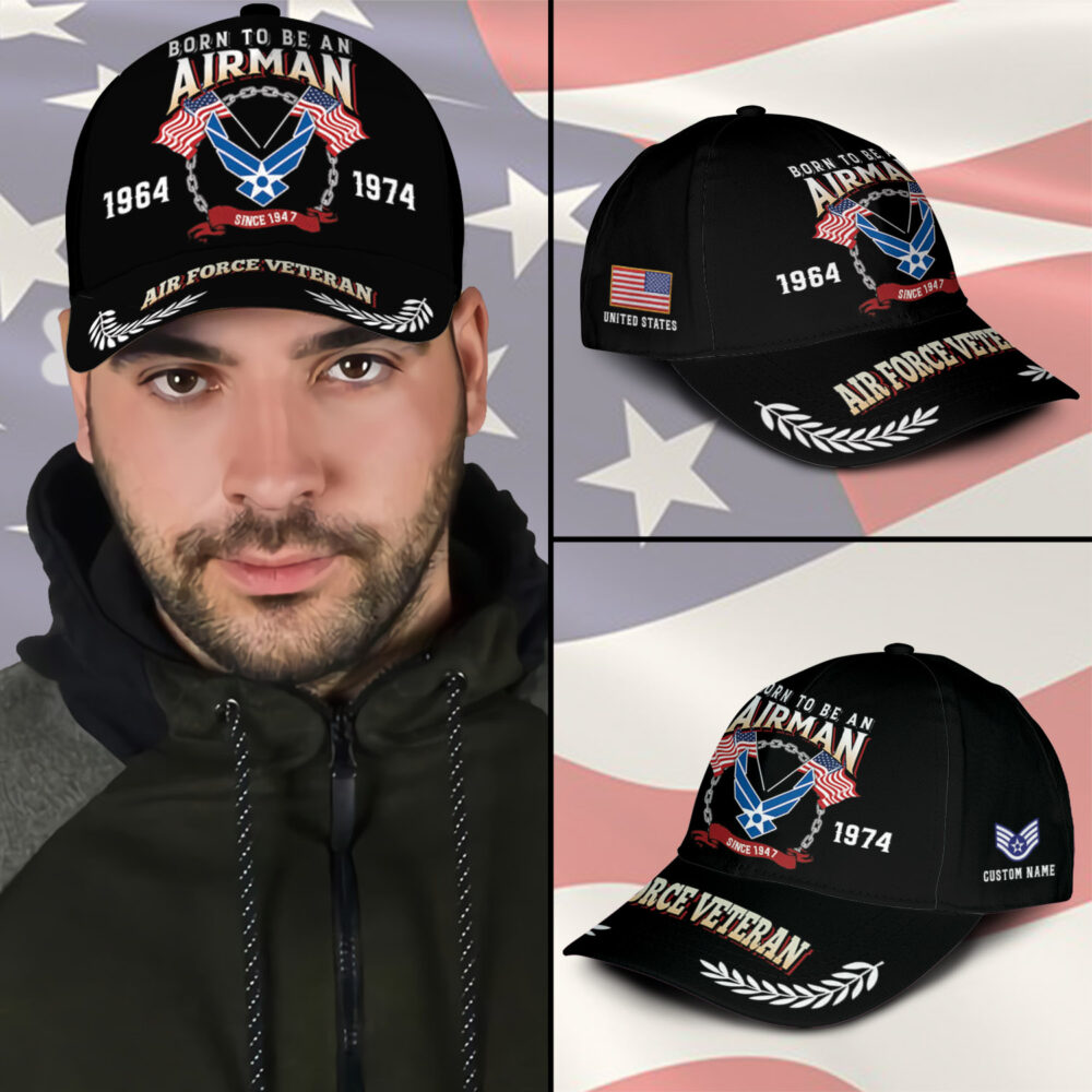 US Air Force, No One Gets Left Behind - Classic Cap - Image 3