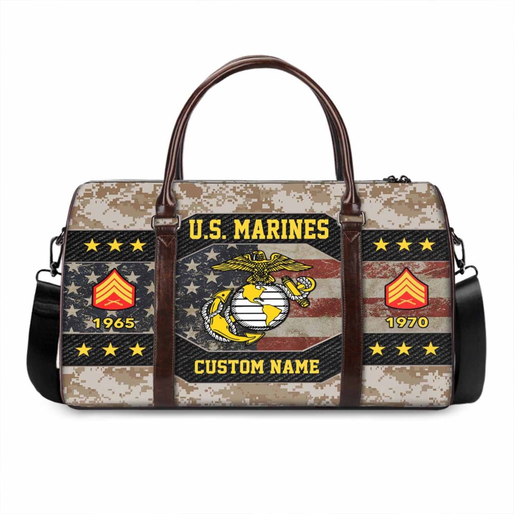 US Marine Corps, Duty, Honor, Country - Travel Bag - Size S: 18 x 8.6 x 10.2 inches - Image 3