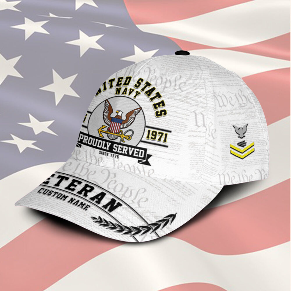 US Navy, No One Fights Alone - Classic Cap - Image 2