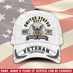 US Navy, No One Fights Alone - Classic Cap